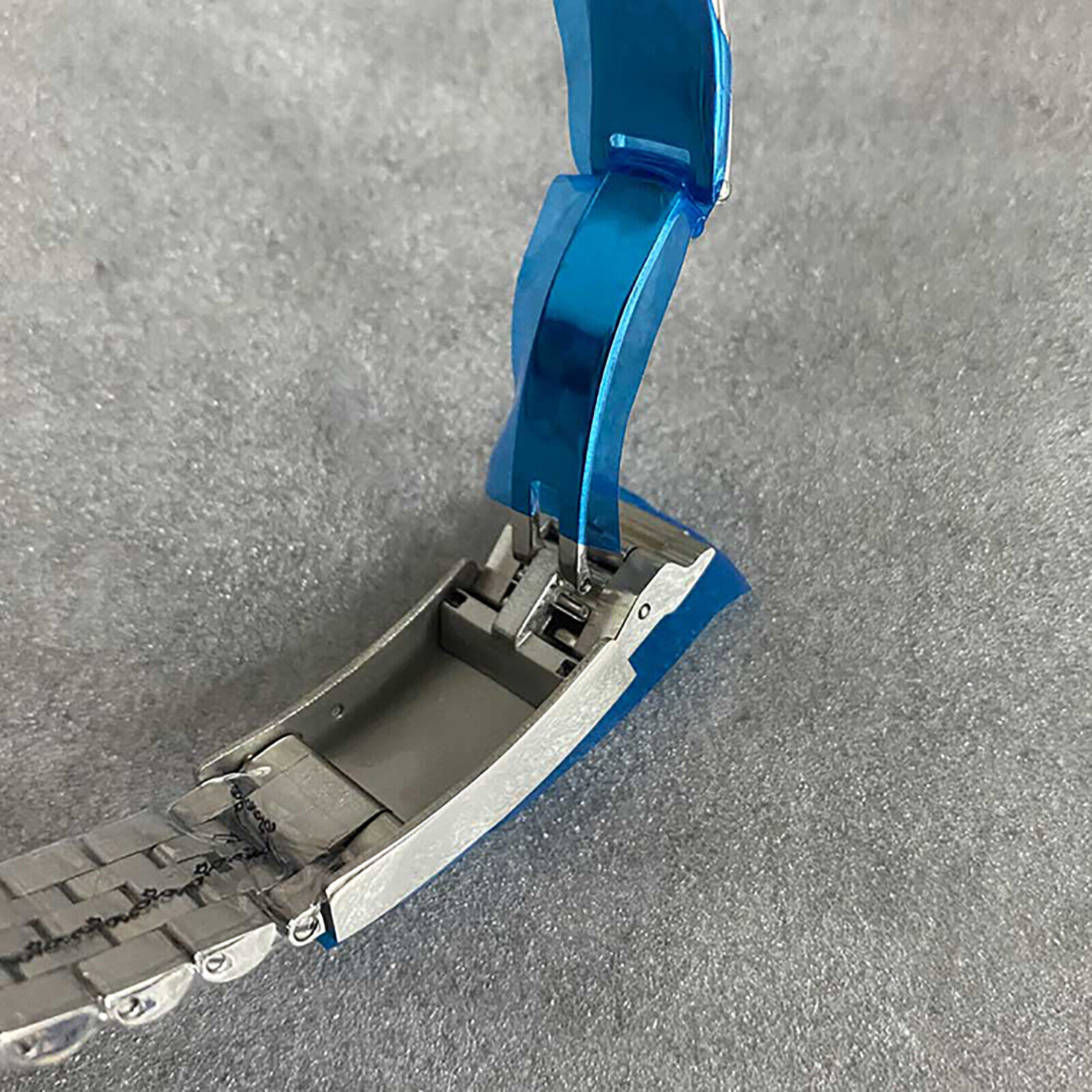 39MM Oyster/Dog Teeth Watch Case Strap Sapphire Glass Case for NH35/ 36 Movement