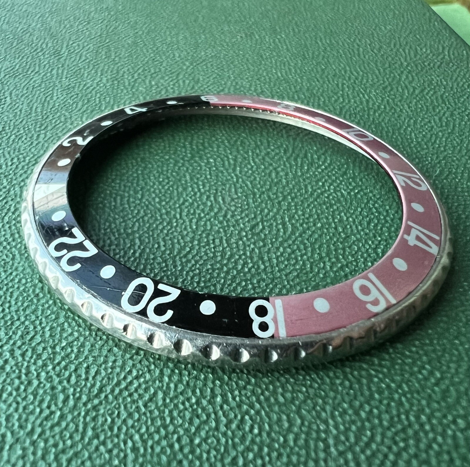 Authentic ROLEX GMT Red Black Coke Bezel Faded – Ref.: 16700 / 16710 – OC#839