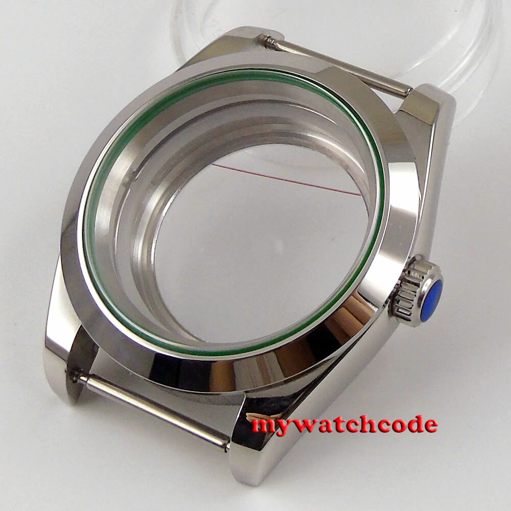 316L steel 36mm sapphire glass automatic Watch Case fit NH35 NH36 2836 8215 2813