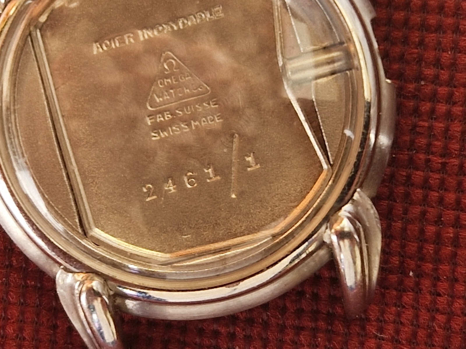 Omega case x watch only, ref.2461/1