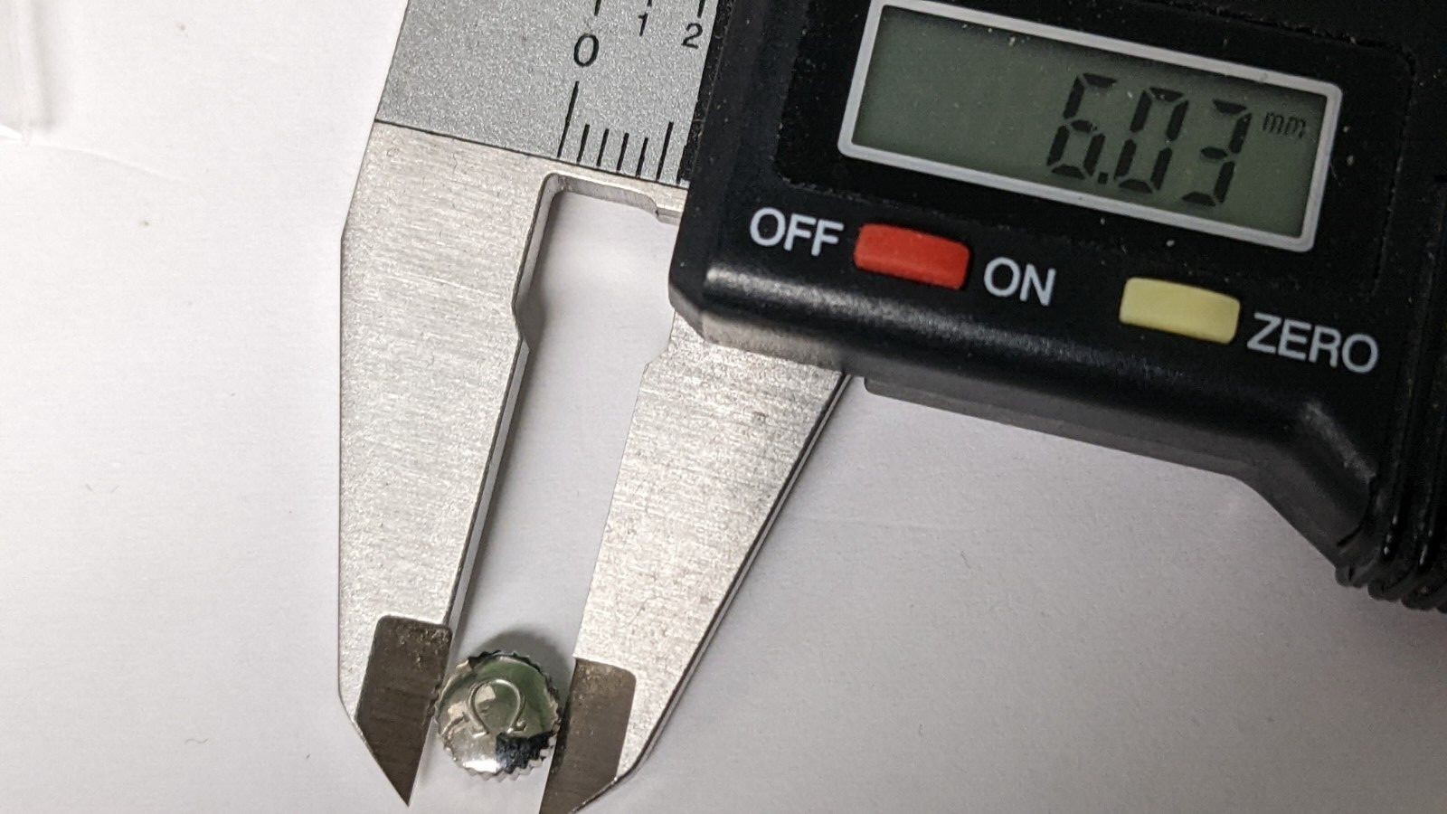 Genuine Omega CROWN S/S 5.9mm-6mm for watch repair stainless steel tap 10 (0.90m