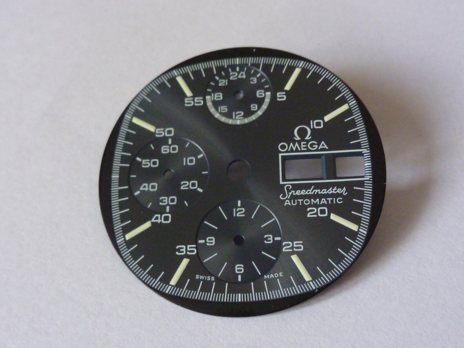 Omega Speedmaster 1045 dial Black 176.014 TV Automatic Chronograph service dial