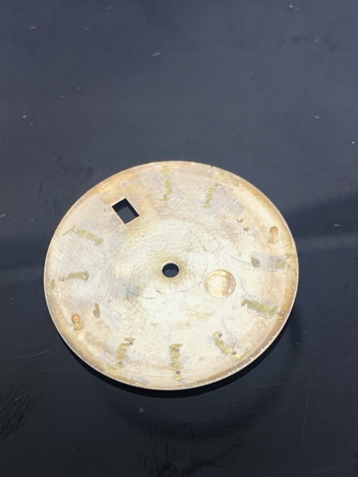 Rolex Datejust Replacement Champagne Dial Stick Hour Marks 1601 36mm Steel