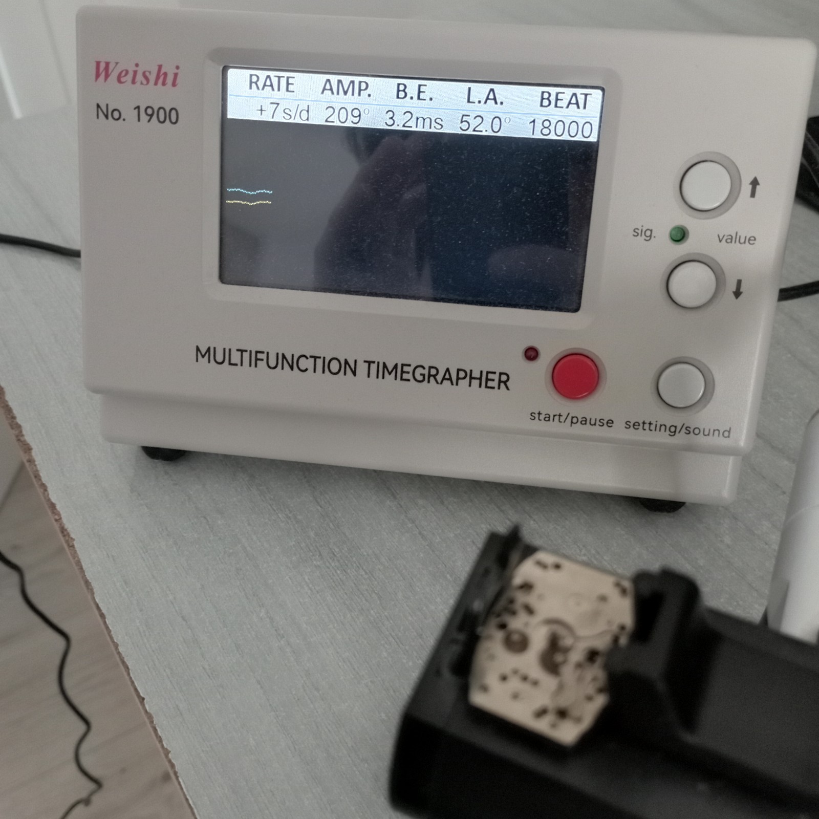 Vintage ETA 735 Watch Movement Complete Working