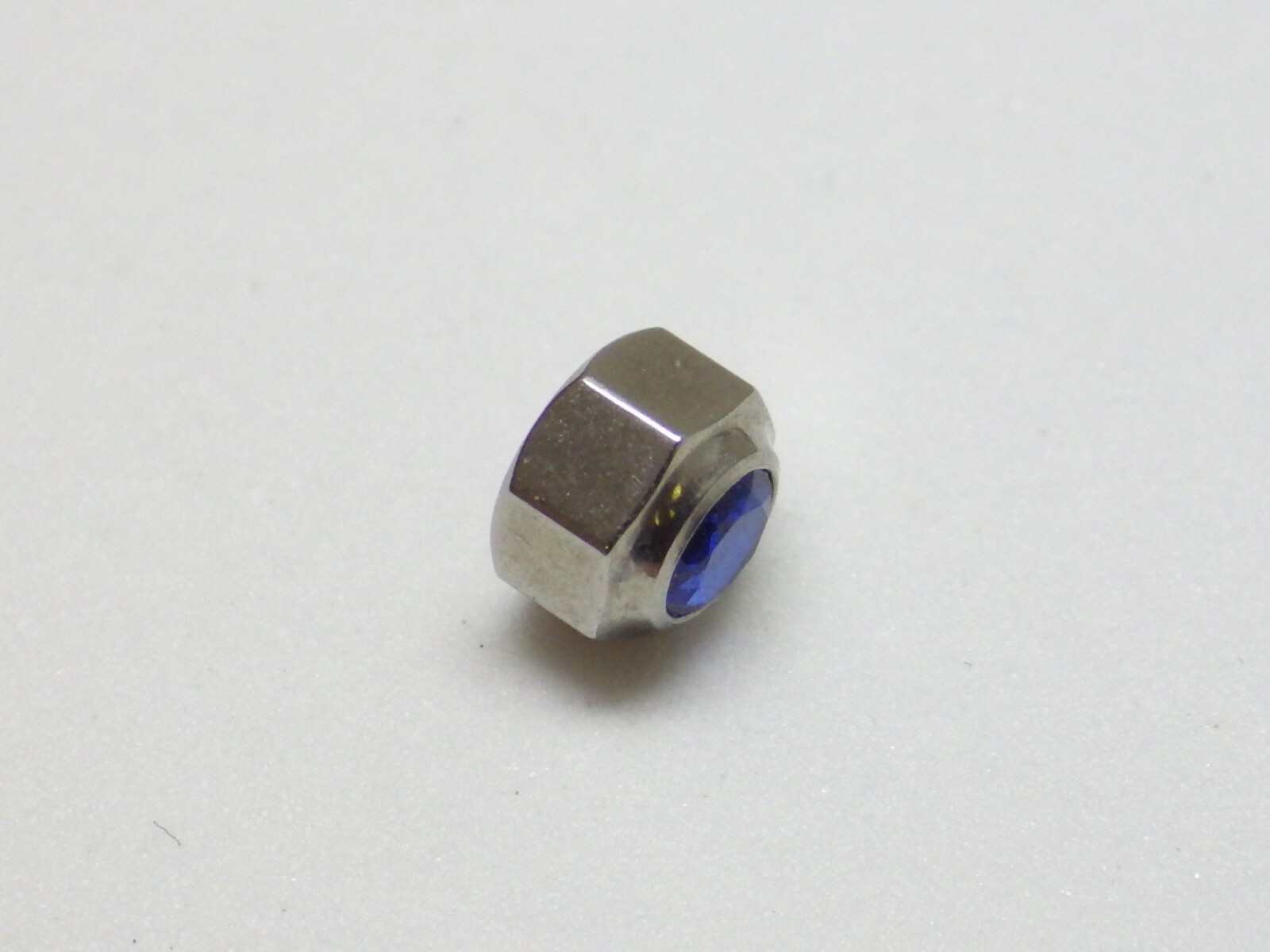Cartier Crown VA070003 steel w/ blue cabochon 4.65mm, for Santos Galbee LM ver 1