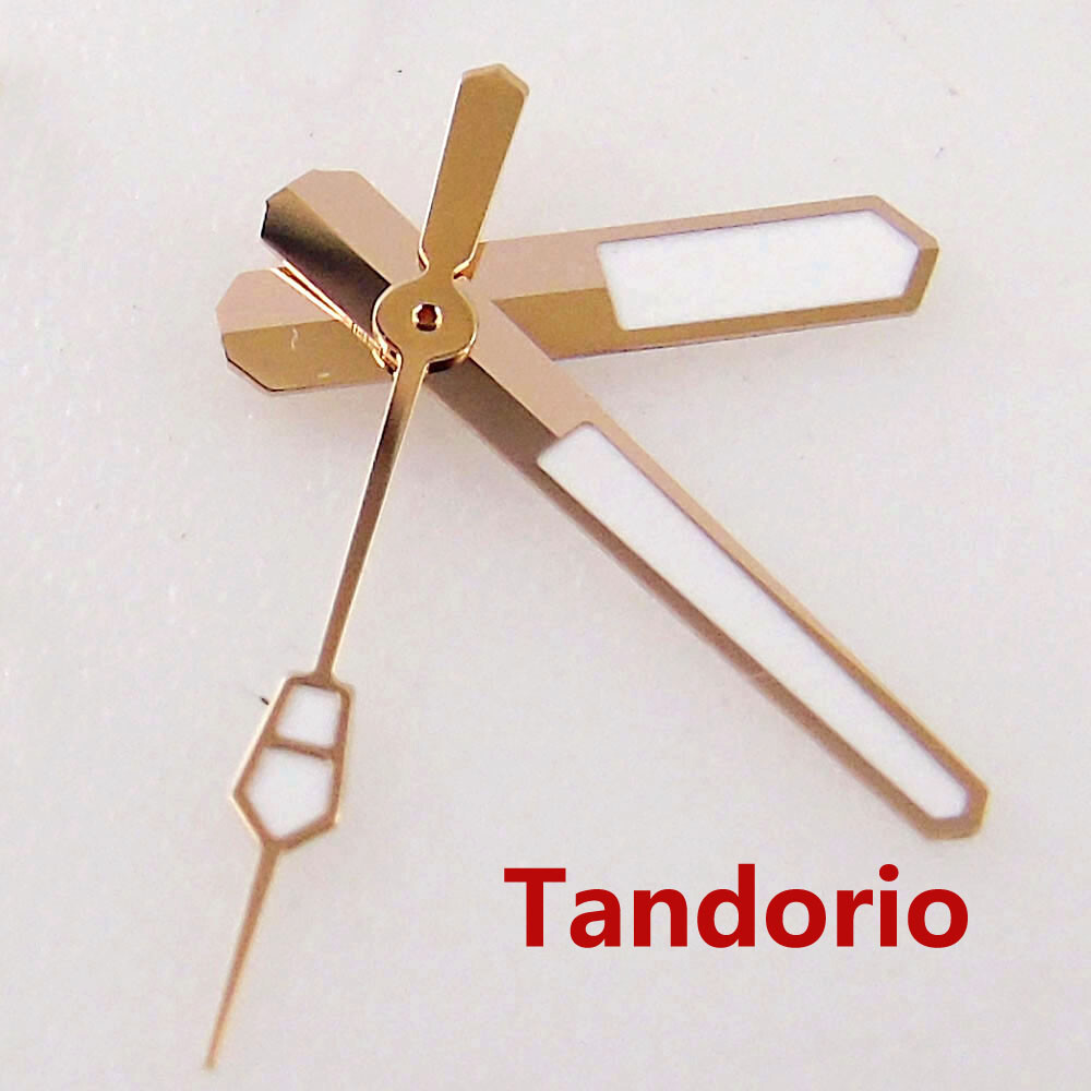 Watch Parts Hands Needles Silver Edge Fit NH35A NH36A 7s26 Automatic Movement