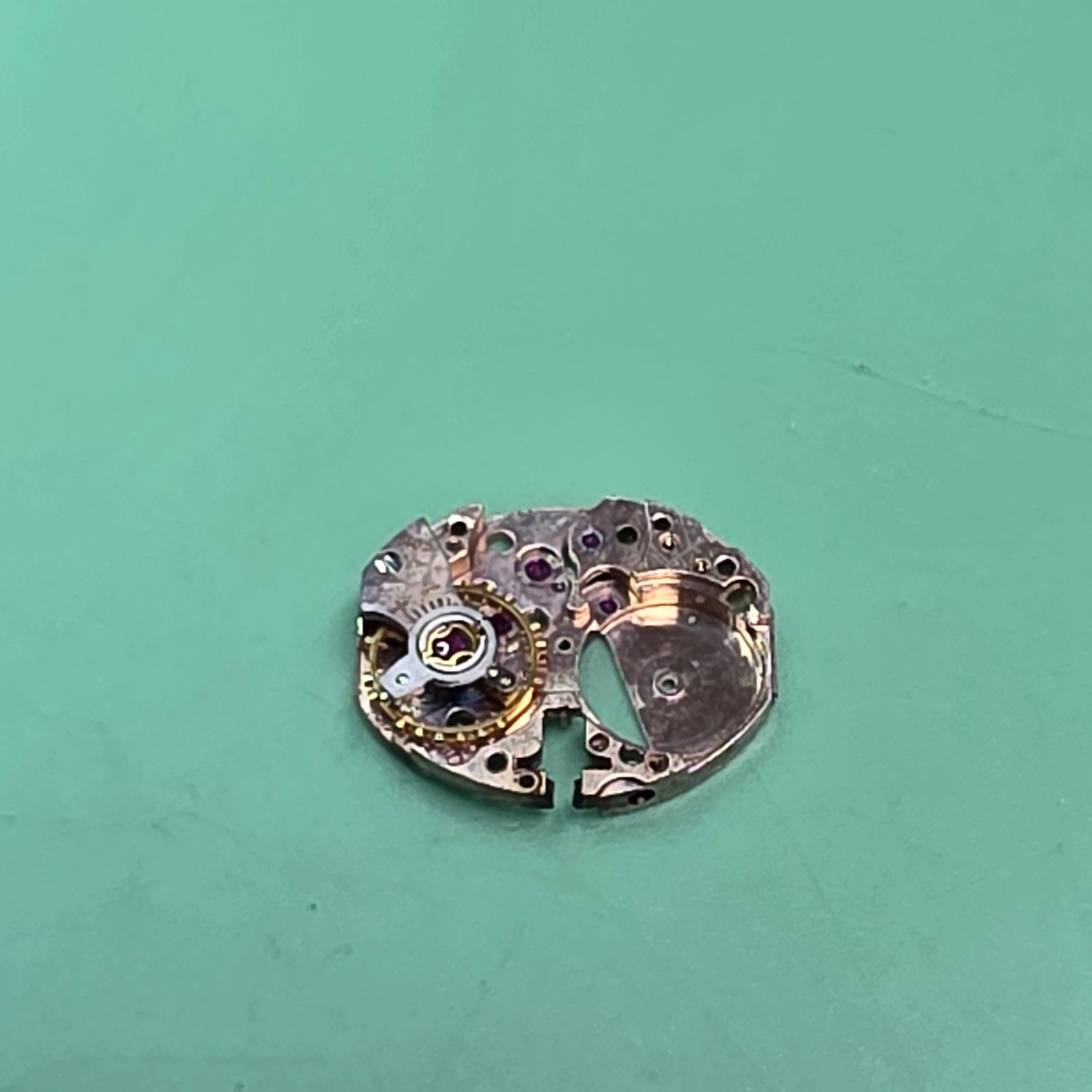 Complete balance w/Base Plate A. Schild AS Cal.1012 Original Watch Part /W108