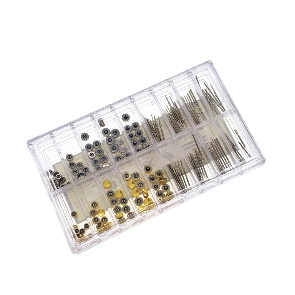 170Pcs Watch Spring Bar Repair Kit with Assorted Colors and Watch Tubes