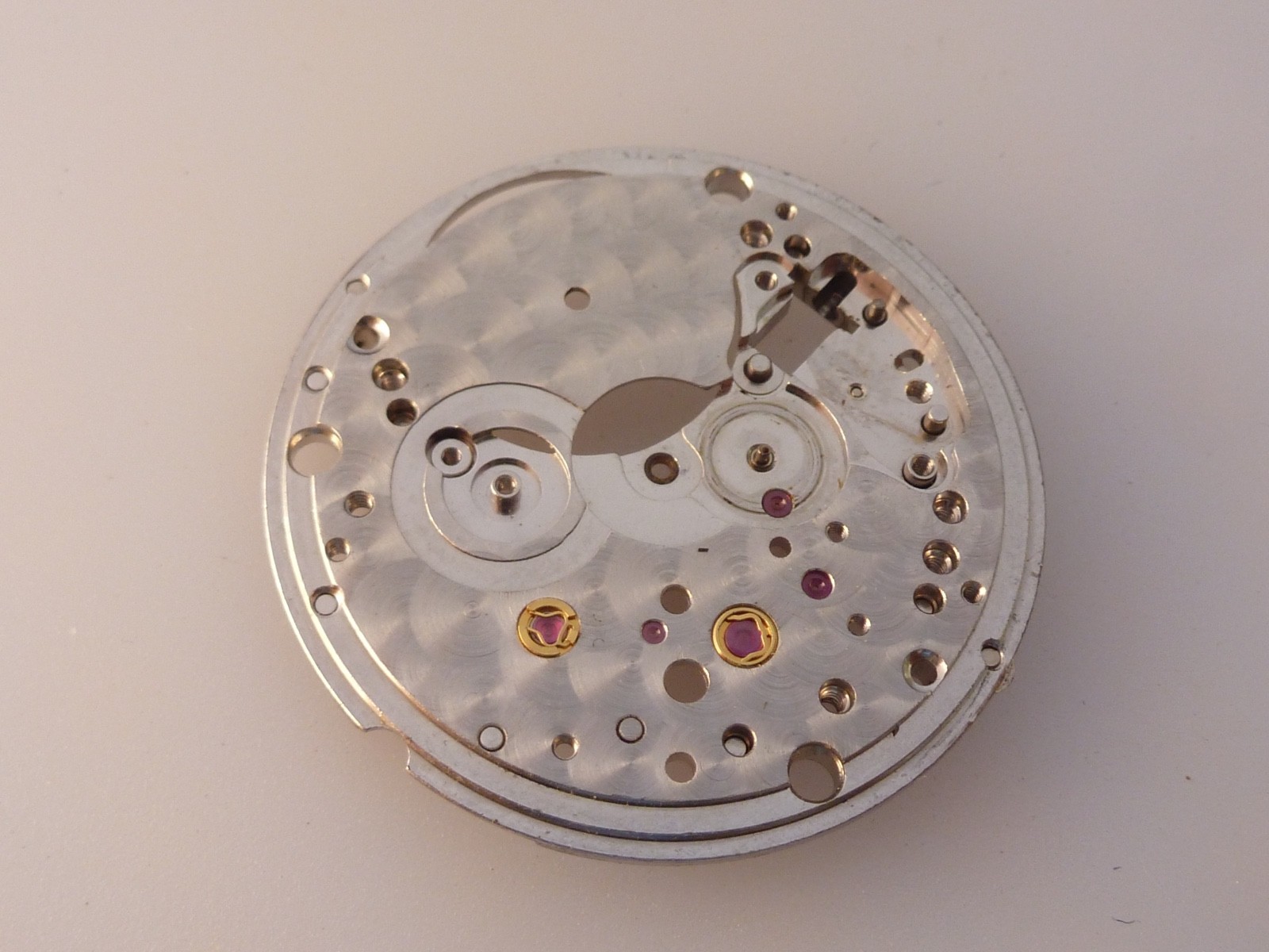 Genuine Vintage Rolex 1520 1530 1570 Complete main plate perfect with all stone