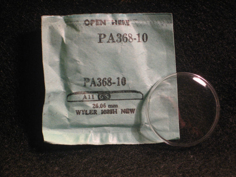 Watch Crystal – Various Sizes For Wyler Watches PT2