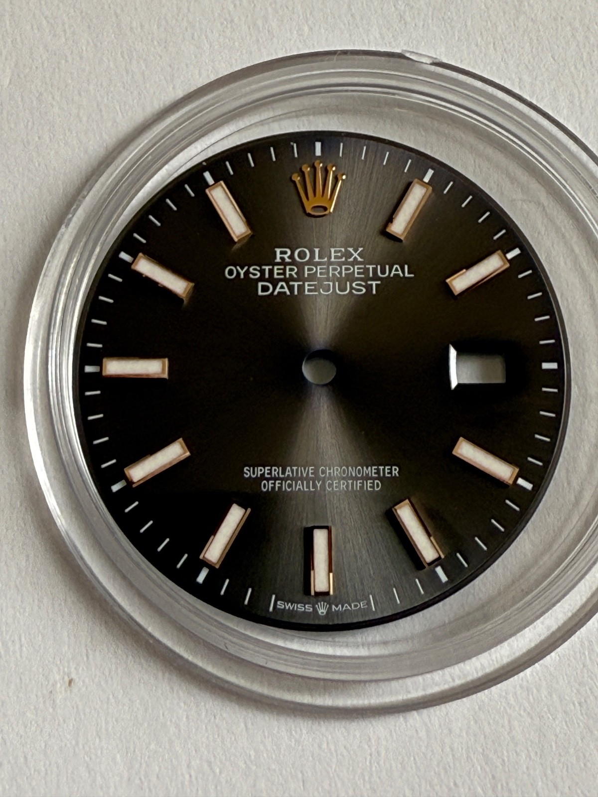Rolex Datejust 36 Rhodium Grey Dial Rose Gold Watch 126231 new 2022 ROSEGOLD