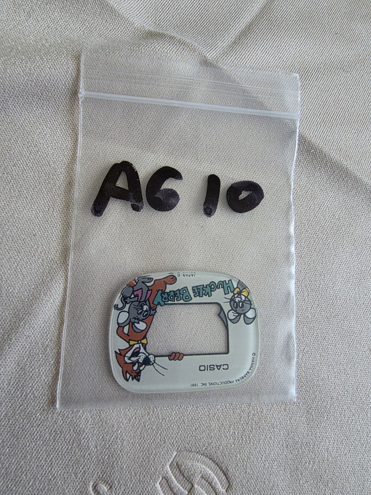 Vintage Casio Ag10 Watch Glass NOS
