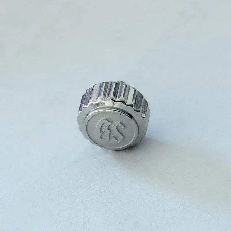 Replacement Stainless Steel Screw Crown for Grand 44GS 6mm 36.5mm 40mm