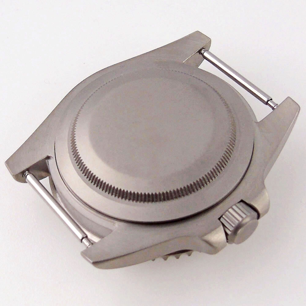 40MM SUB GMT Watch Case Prevent Allergy Sapphire Titanium Fit NH34 NH35 NH36