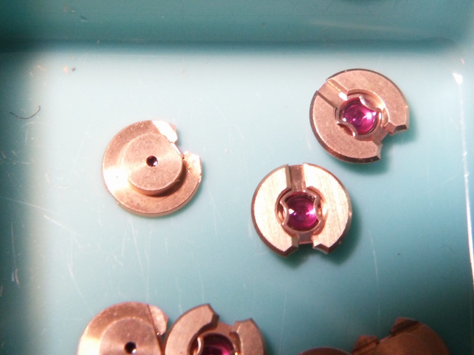 UT Unitas 6498 JEWEL top part watch part -new for watch repair