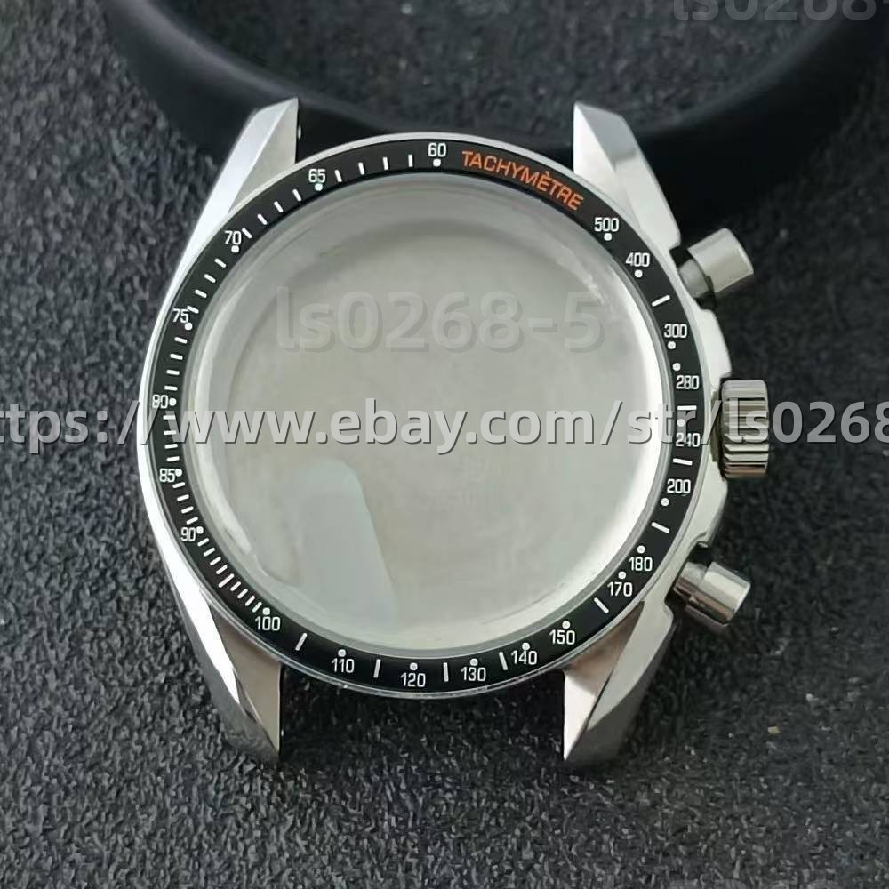 40mm VK63 Watch Case Stainless Steel Fit Quartz Movement
