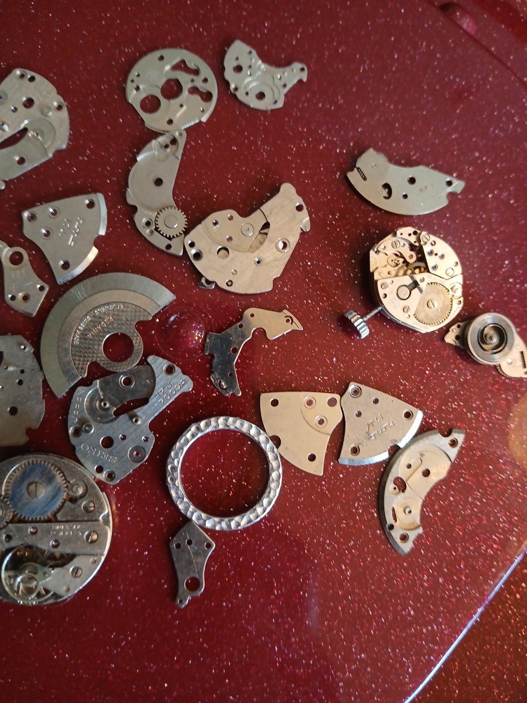 Bulk Lot Mechanical Watch Movement Parts-Repair,Jewlery Making,Steampunk…