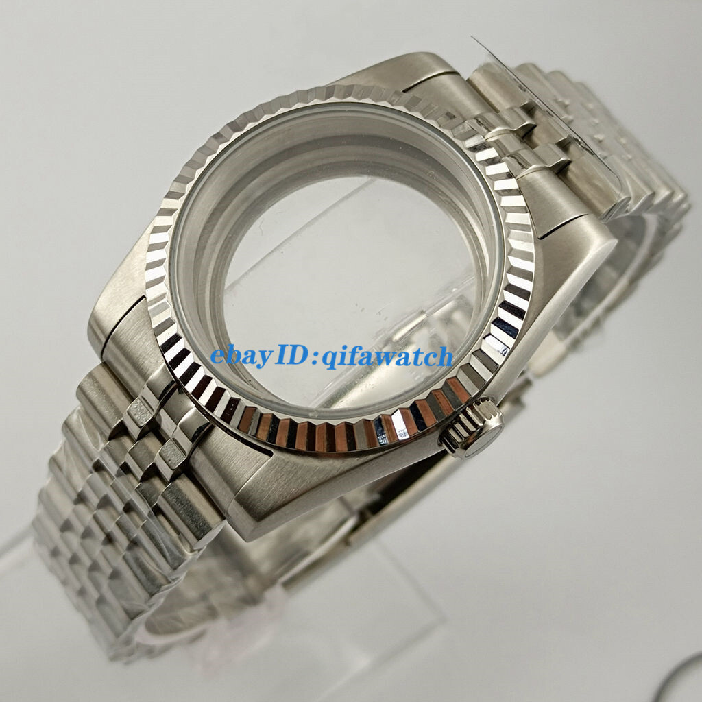 36mm/39mm brushed case sapphire fit NH34 NH35 Miyota 8215 ETA 2824 movement