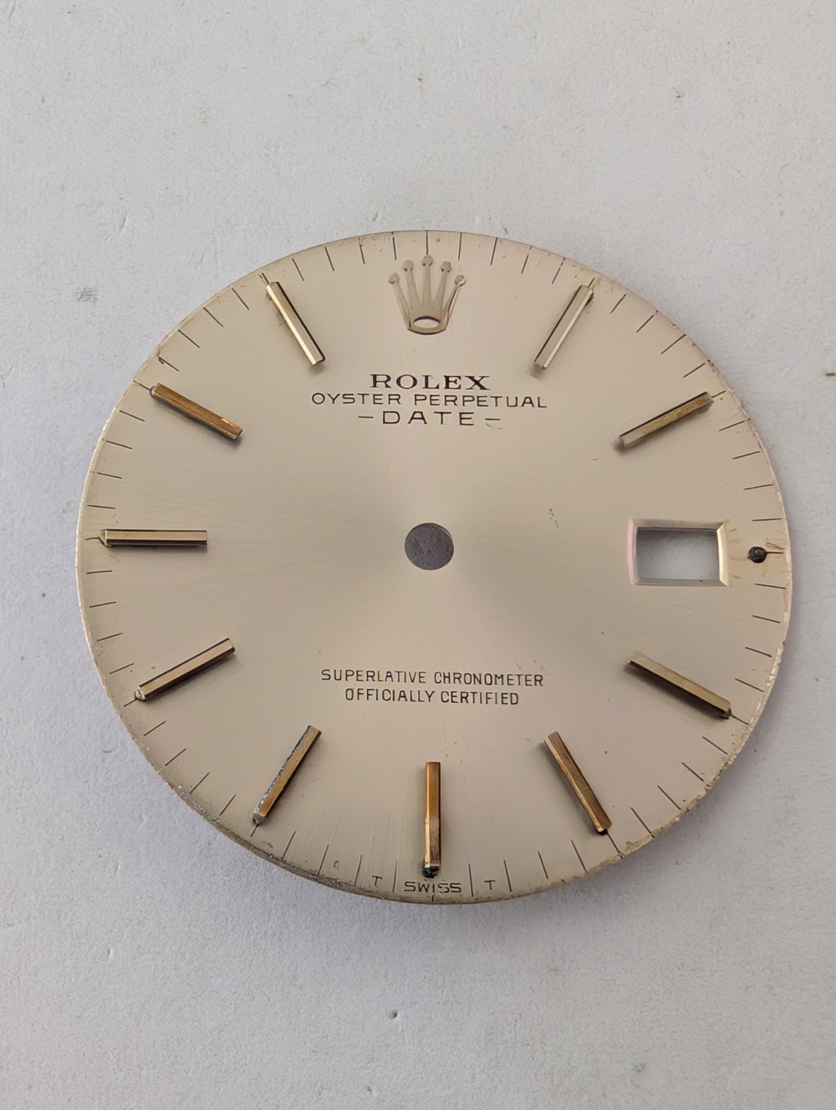 ROLEX OYSTER PERPETUAL DATE 34MM NON-QUICK DIAL – GOOD CONDITION 1500/1501