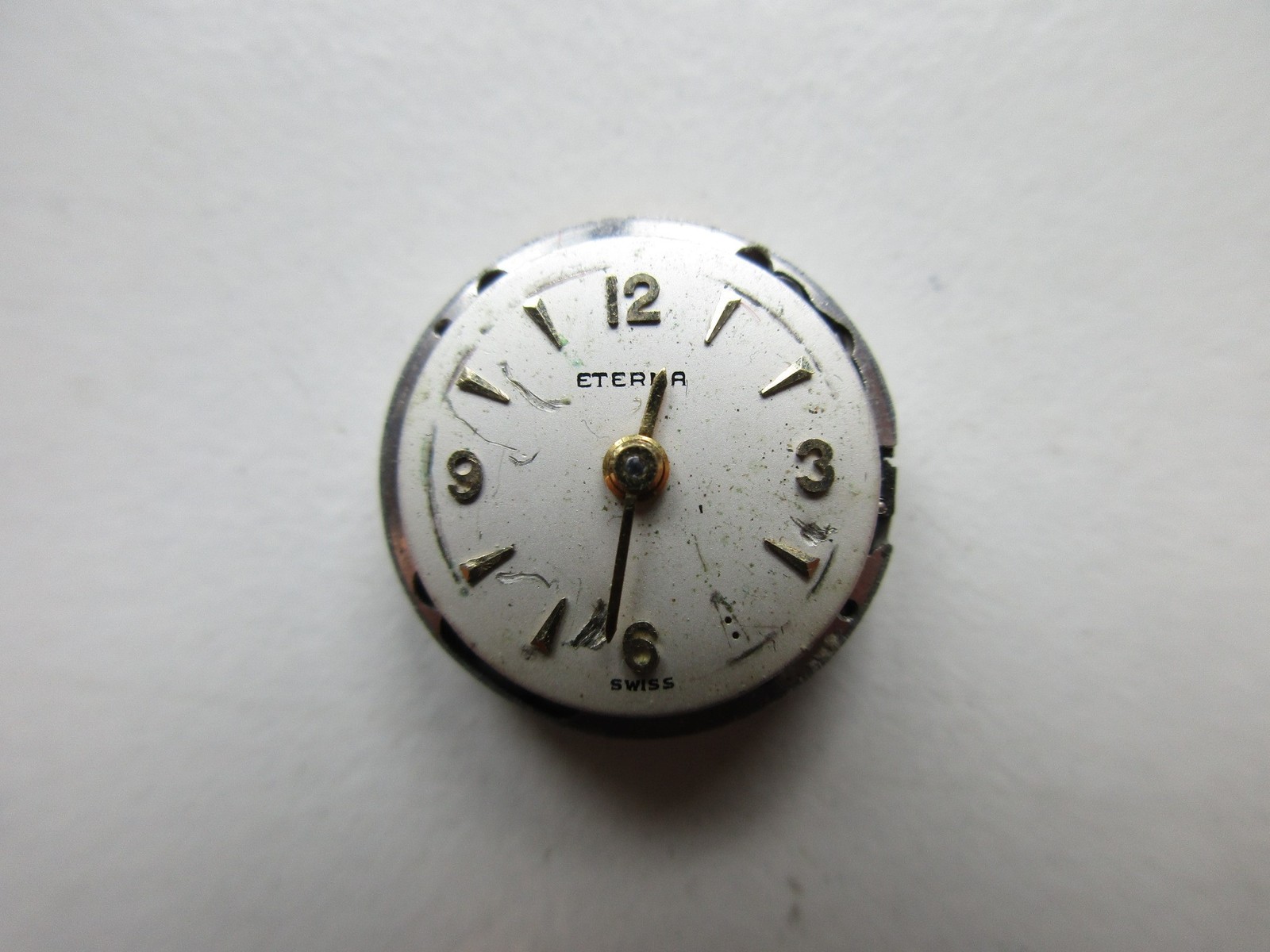 Eterna cal. 1418U Swiss watch movement – for use of parts