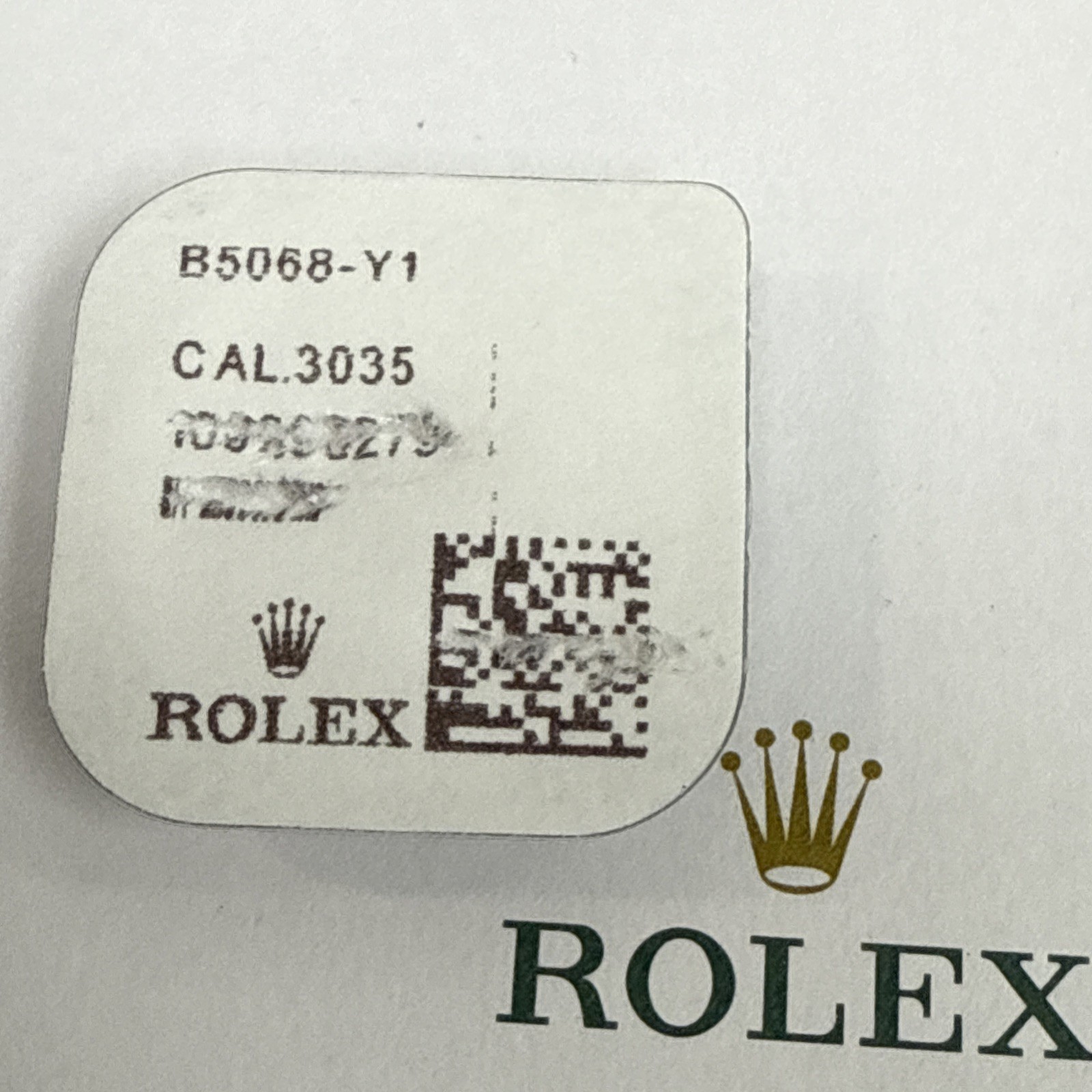 Genuine Rolex 3035 5068 Reversing Wheel, Genuine Authentic New Factory Sealed