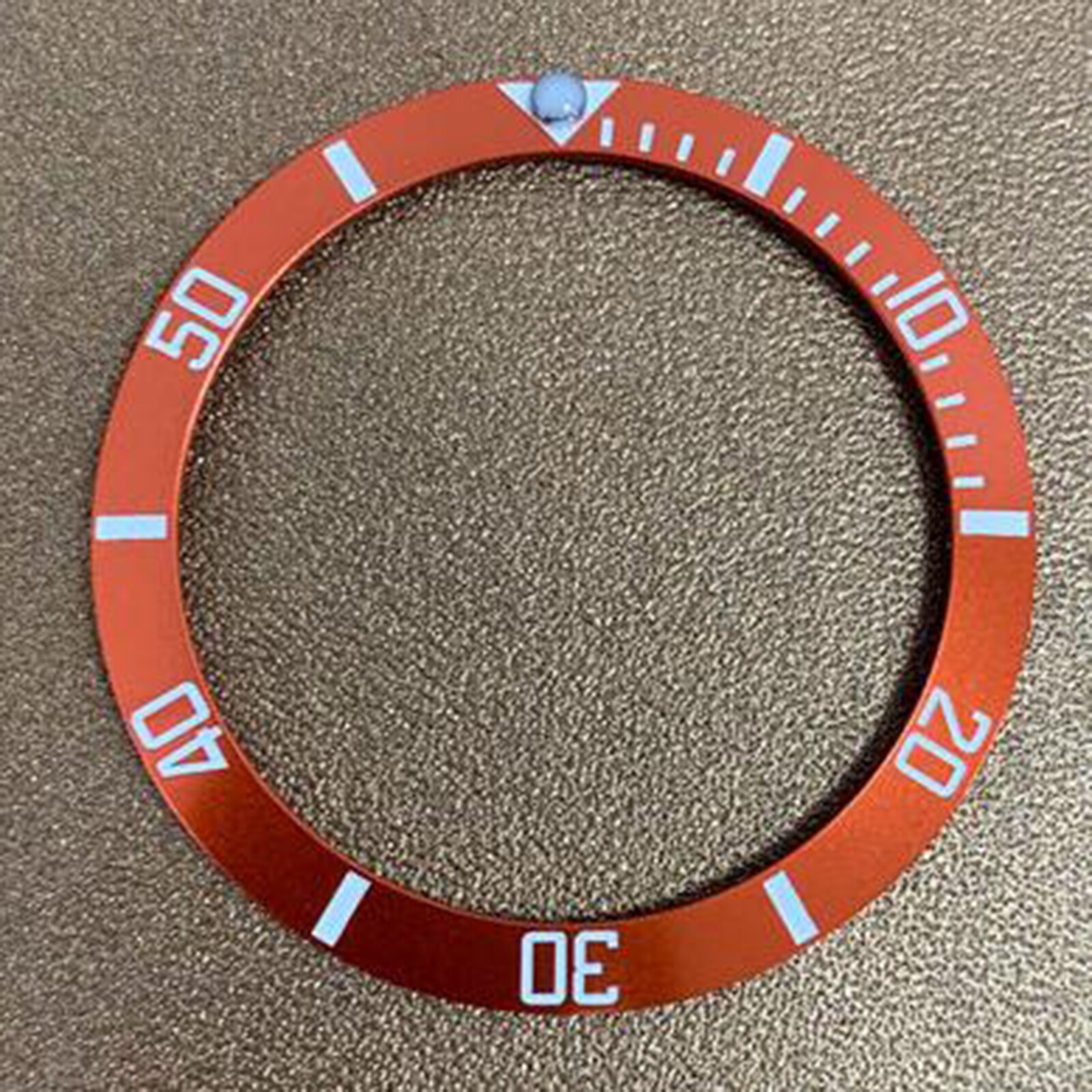 1X Outer Diameter 38mm Inner Diameter 30.8mm Aluminum Watch Bezel Accessories