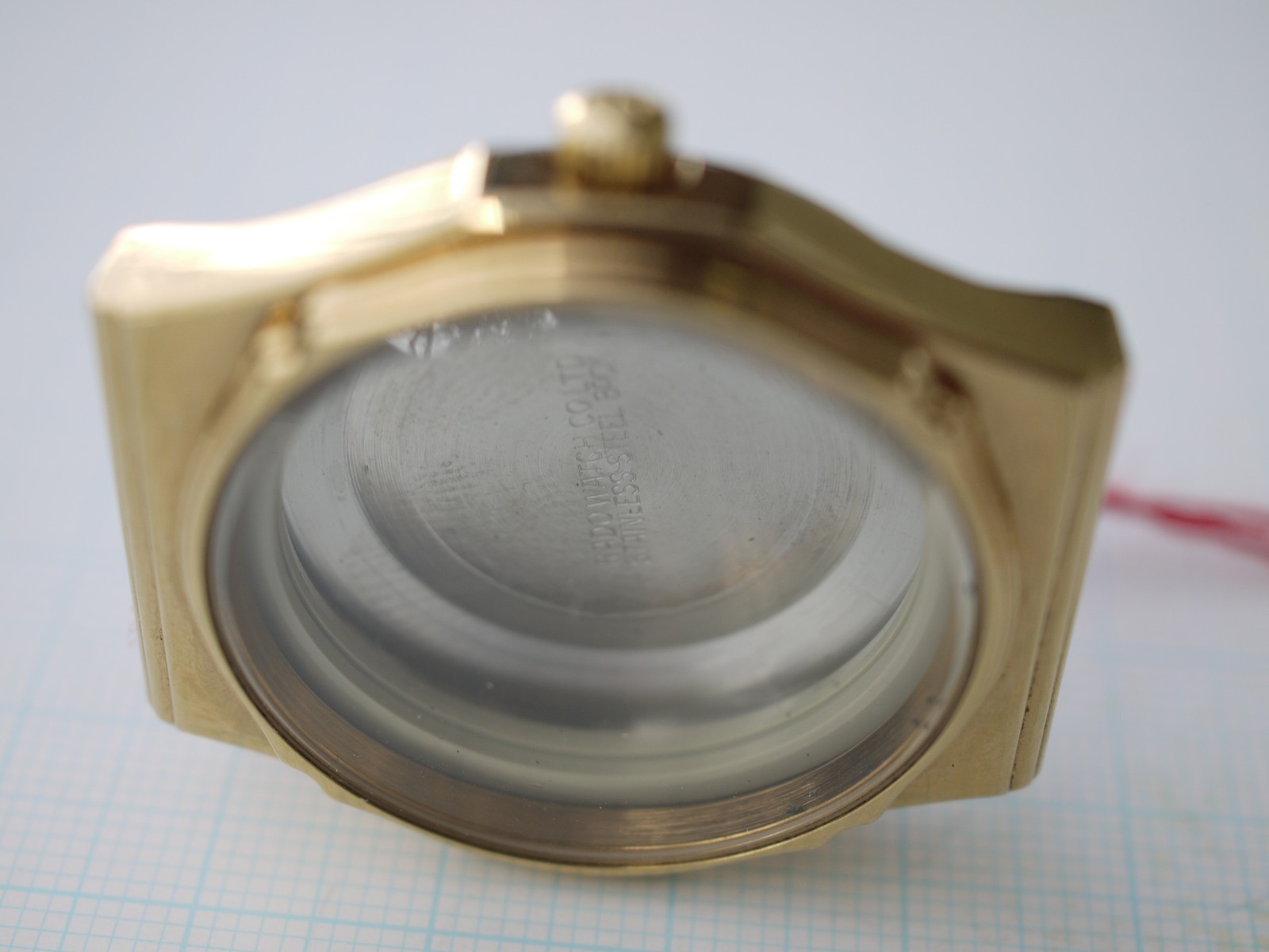 RADO Ref. 205600004 Gold Plated Special crysta Ø 34mm Very beautiful Case