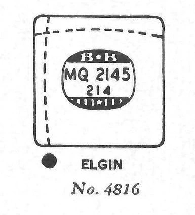ELGIN : MULTIPLE MODELS – Square w/Radius Corners 21.4mm x 21.4mm