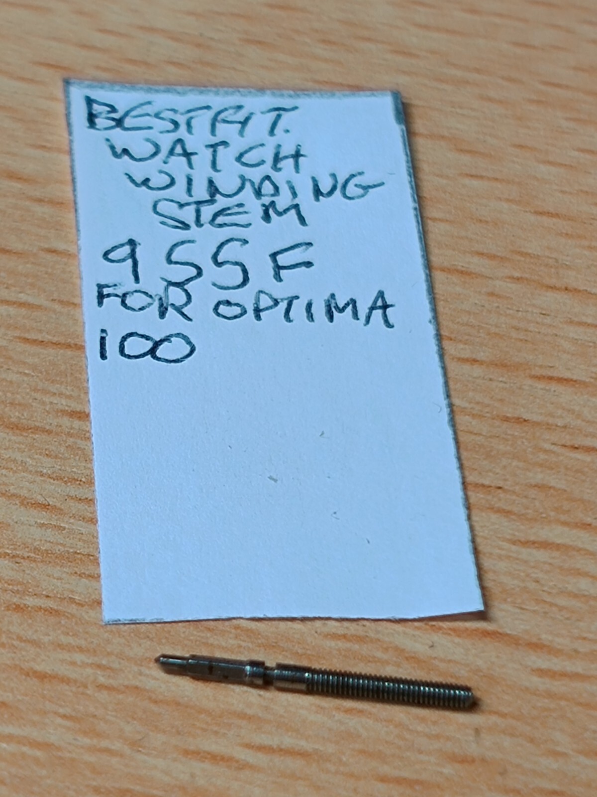 Bestfit Watch Winding Stem 955F for Optima 100
