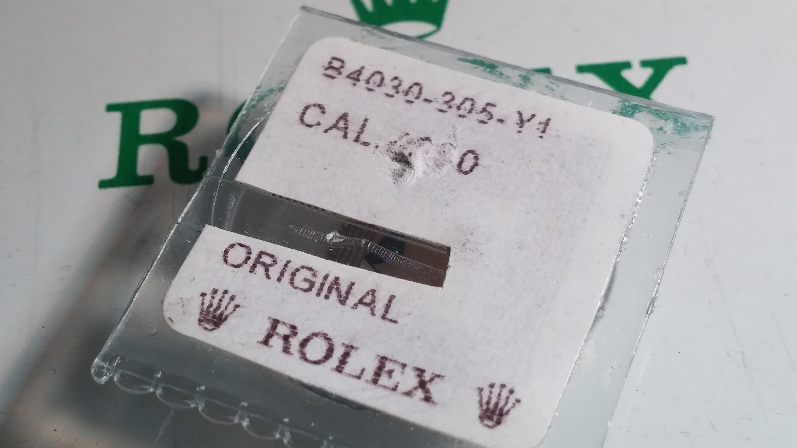 original ROLEX 4030-305 Ratchet WHEEL, DAYTONA CALIBRE 4030 new/sealed bubble