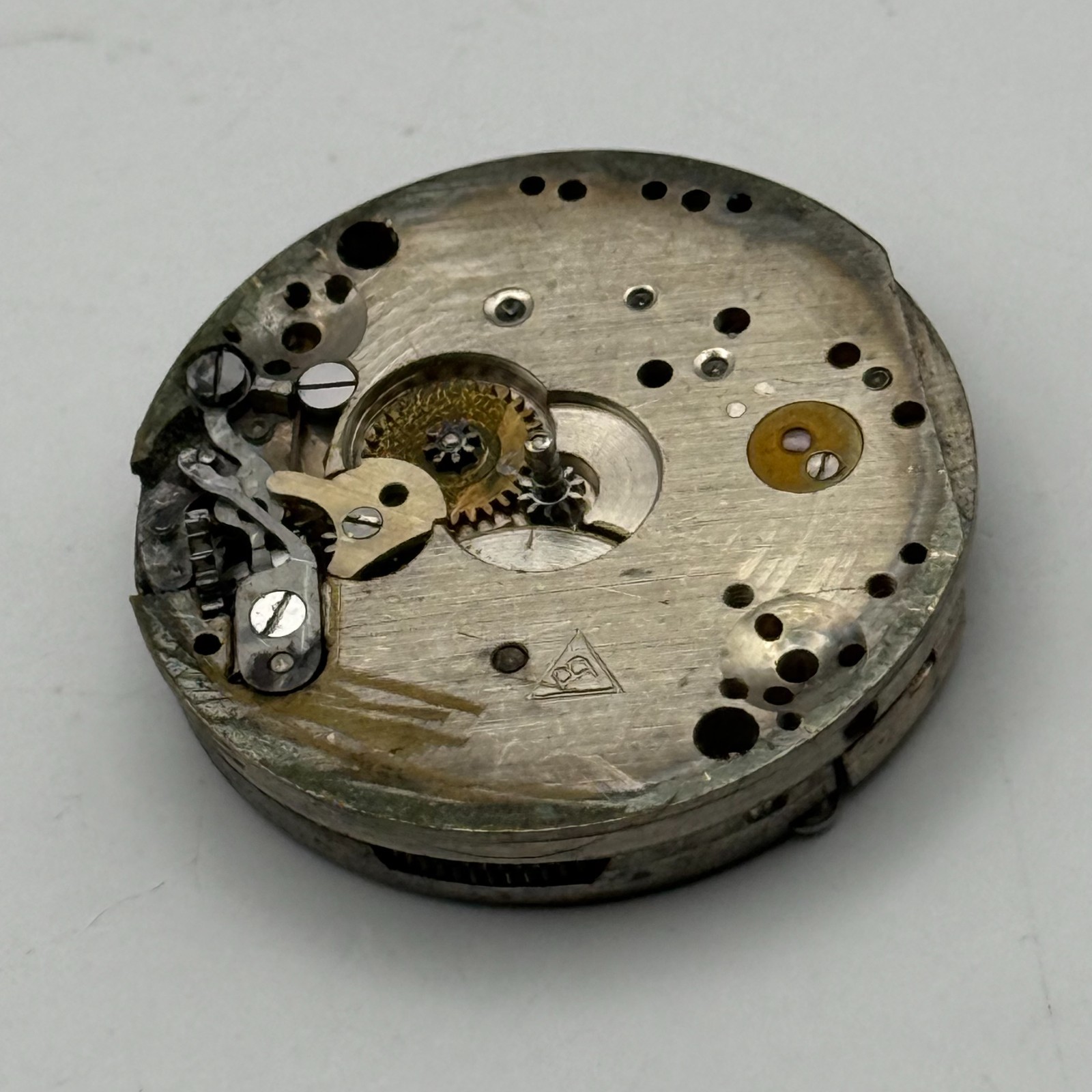 Buser Watch Movement B Good Balance Manual Wind Vintage Parts Repair 23.1mm