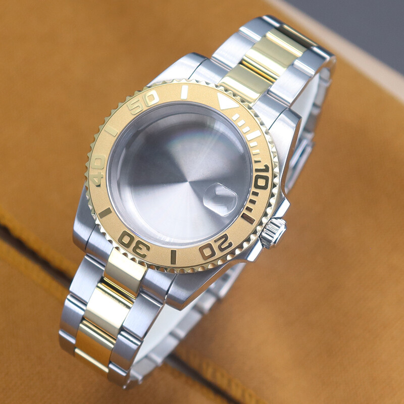 For Seiko Nh35 nh36 Eta 2824 Movement 40mm Luxury men Watch Case Strap Sapphire