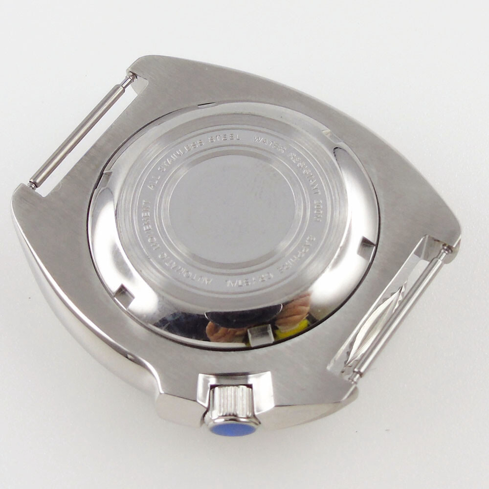 200M WR Tandorio 44mm Diving Watch Case Parts Fit For NH35 NH36 Sapphire Glass