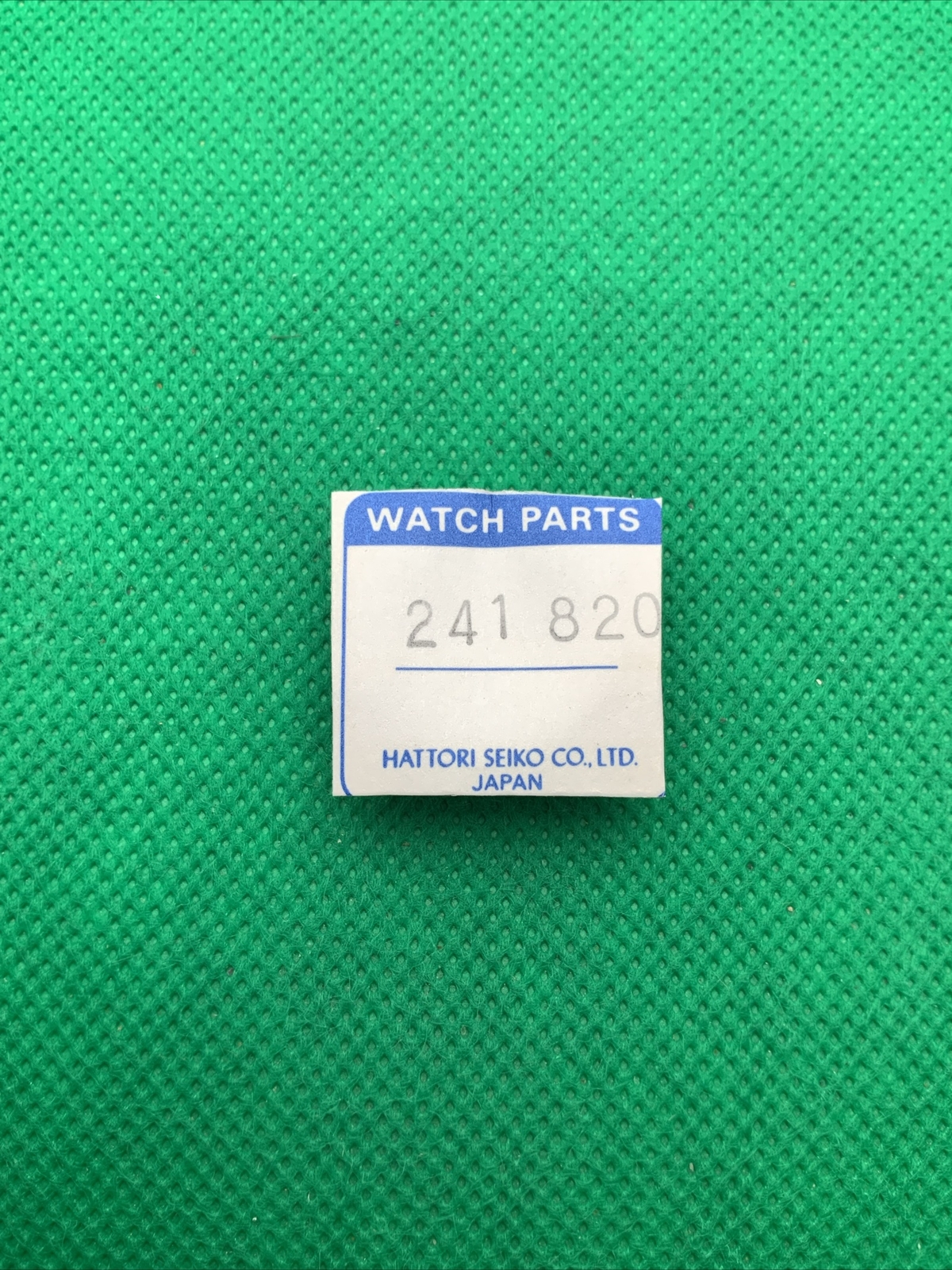 Genuine Seiko 241 820 Fourth Wheel, 241820, Sealed, NOS