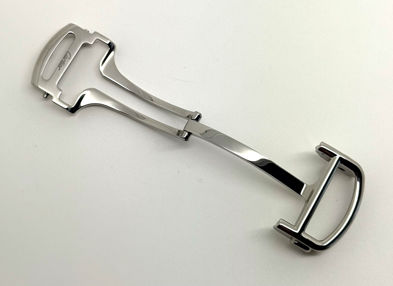 Cartier Santos 18mm Stainless Steel Deployment Buckle Watch Clasp Authentic OEM