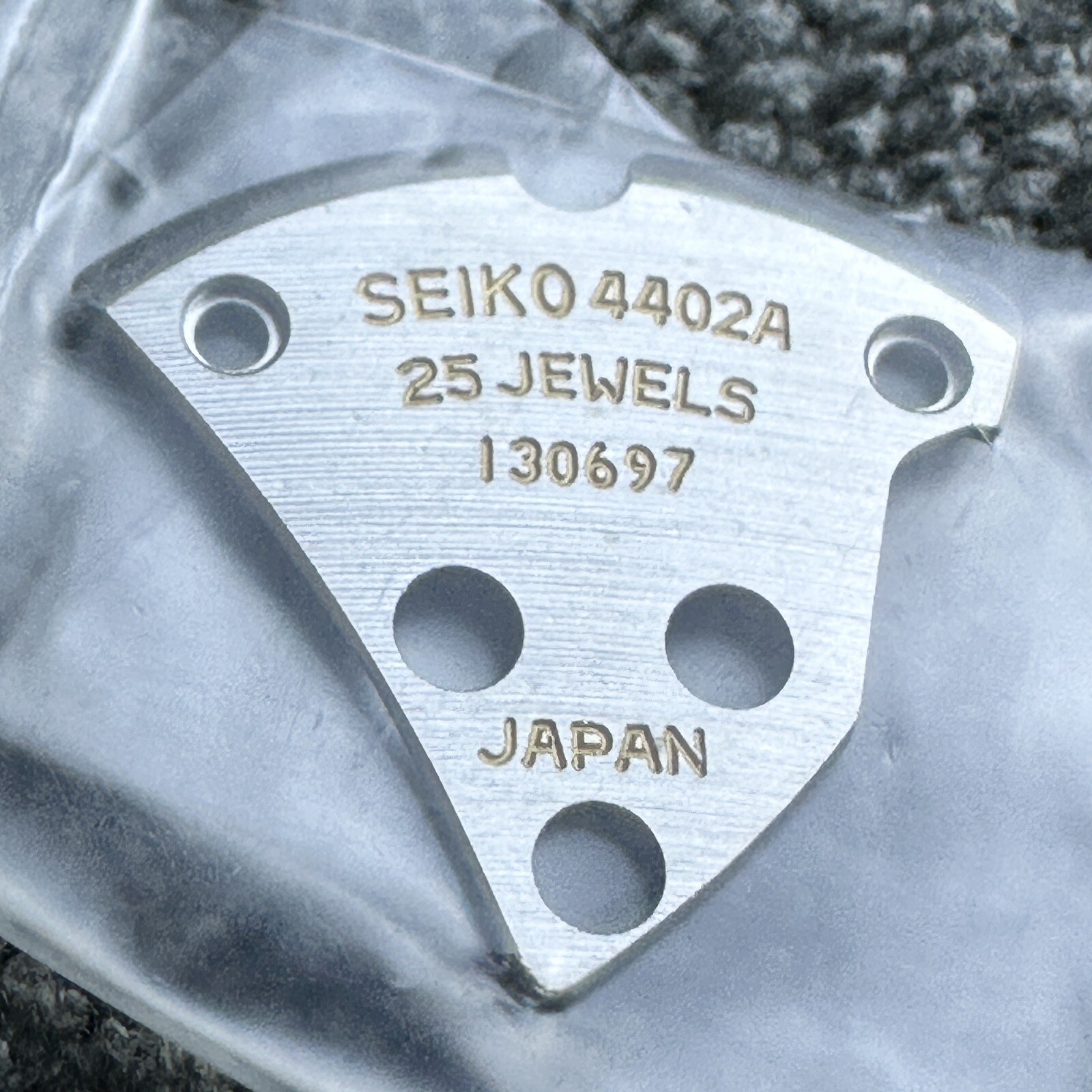 NEW OLD STOCK THIRD-WHEEL BRIDGE FOR VINTAGE KING SEIKO KS 4402-8000