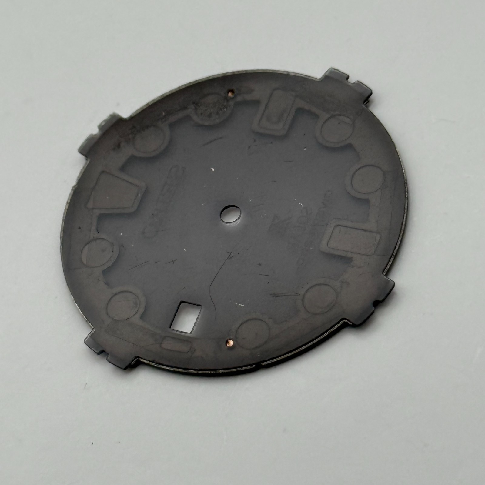 Seiko V1S7-0CT8 Watch Dial Solar Diver’s 200M Black Spare Parts Repair 29.6mm