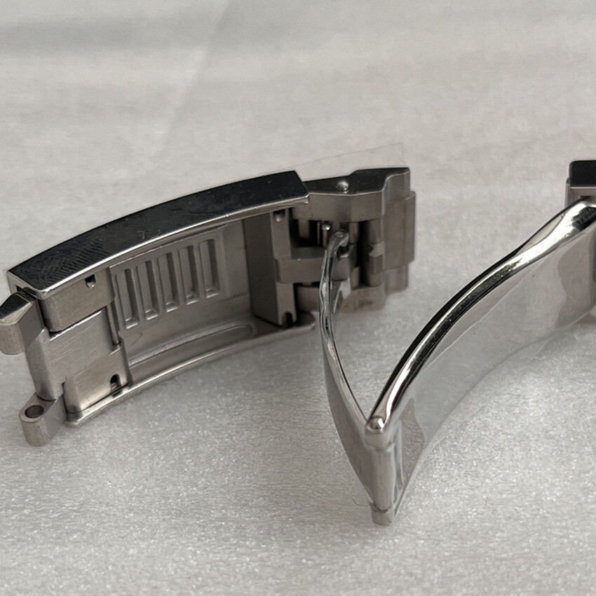 Replacement Solid Stainless Steel Watch Buckle Folding Buckle Clasp Watchband