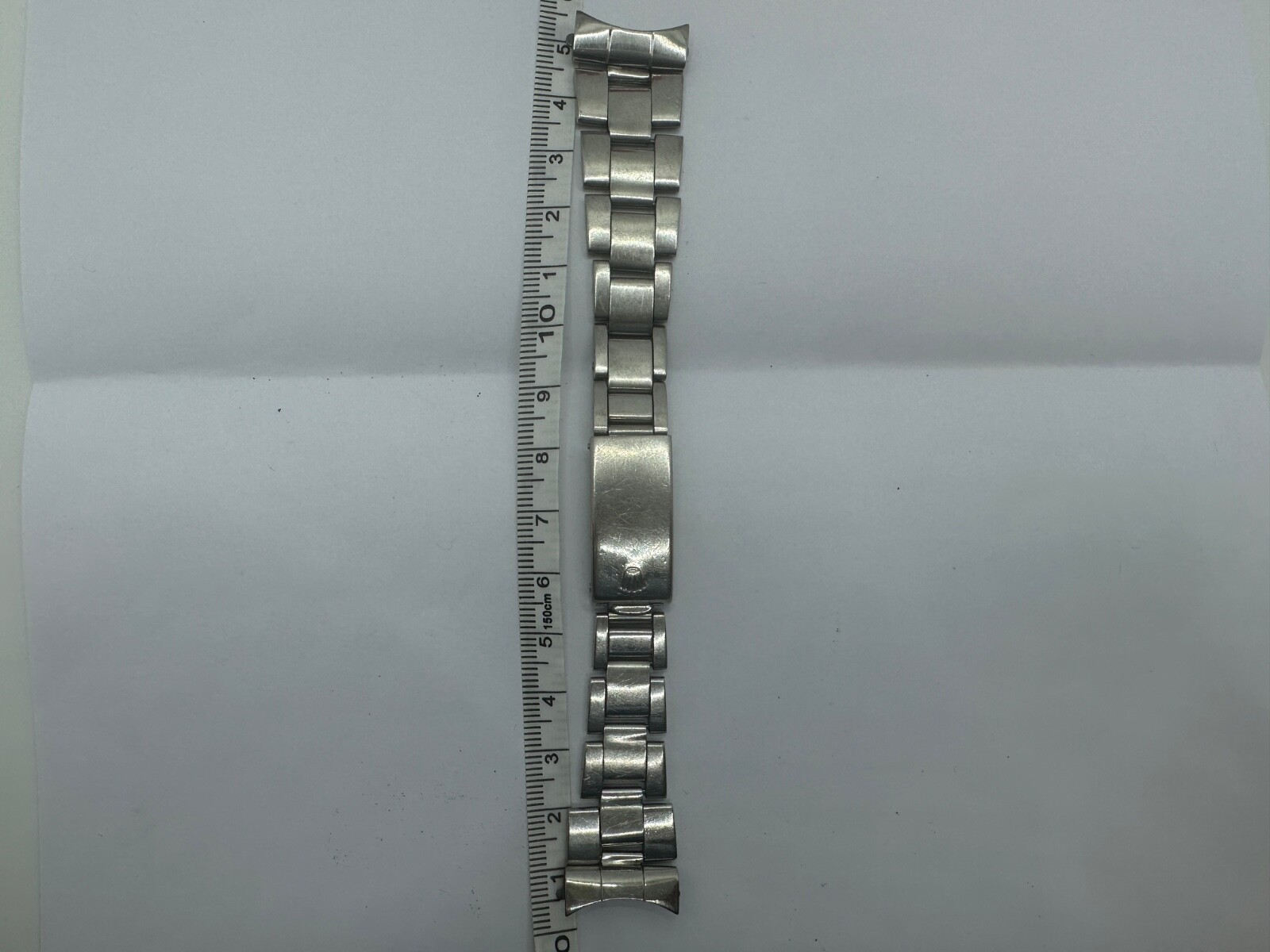 ORIGINAL Rolex 7835 Steel Band Bracelet 19MM 357 Endlinks good length