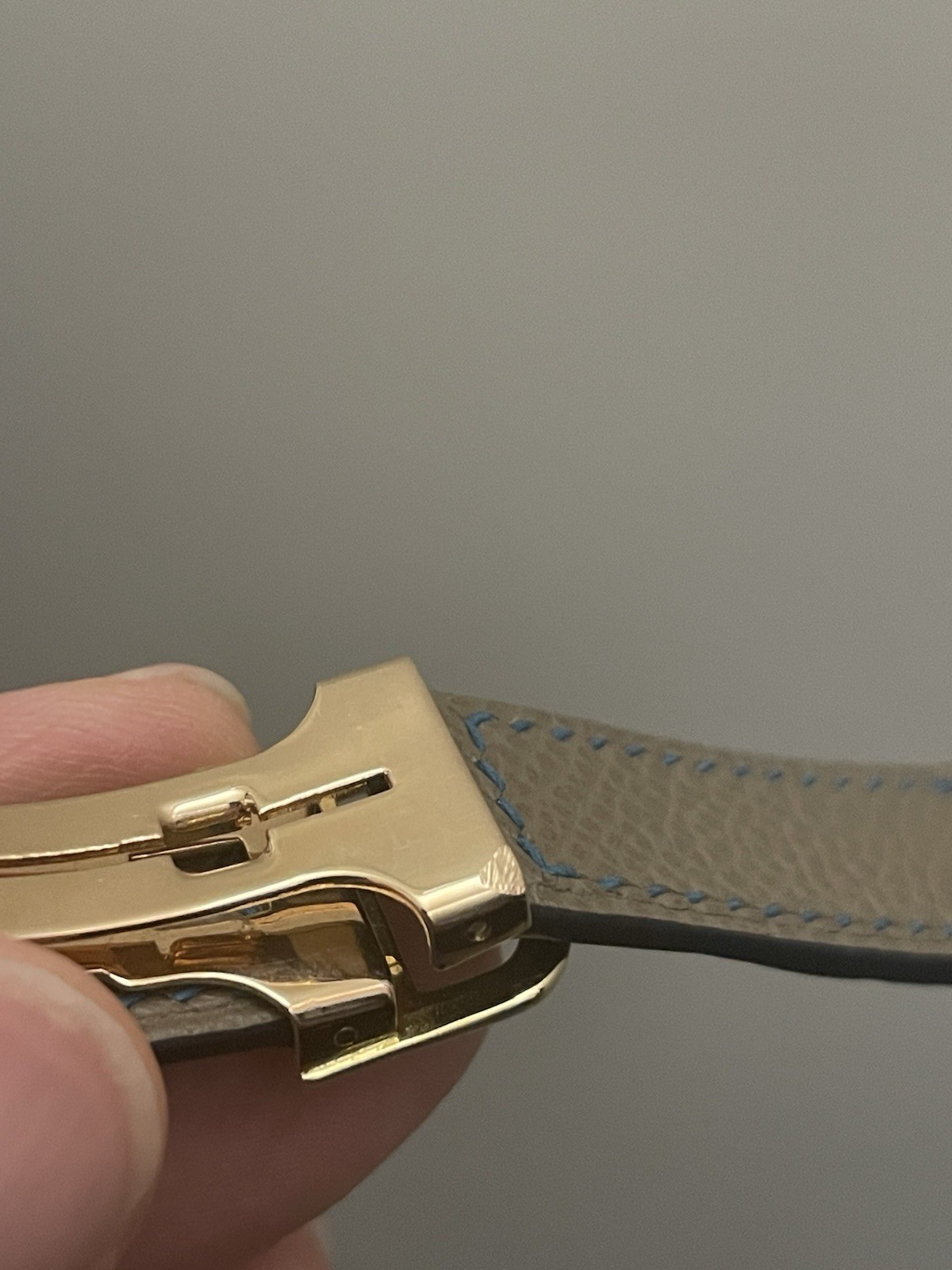 Genuine Cartier 18K 750 Yellow Gold Deployment Folding Clasp Buckle 14mm Vintage