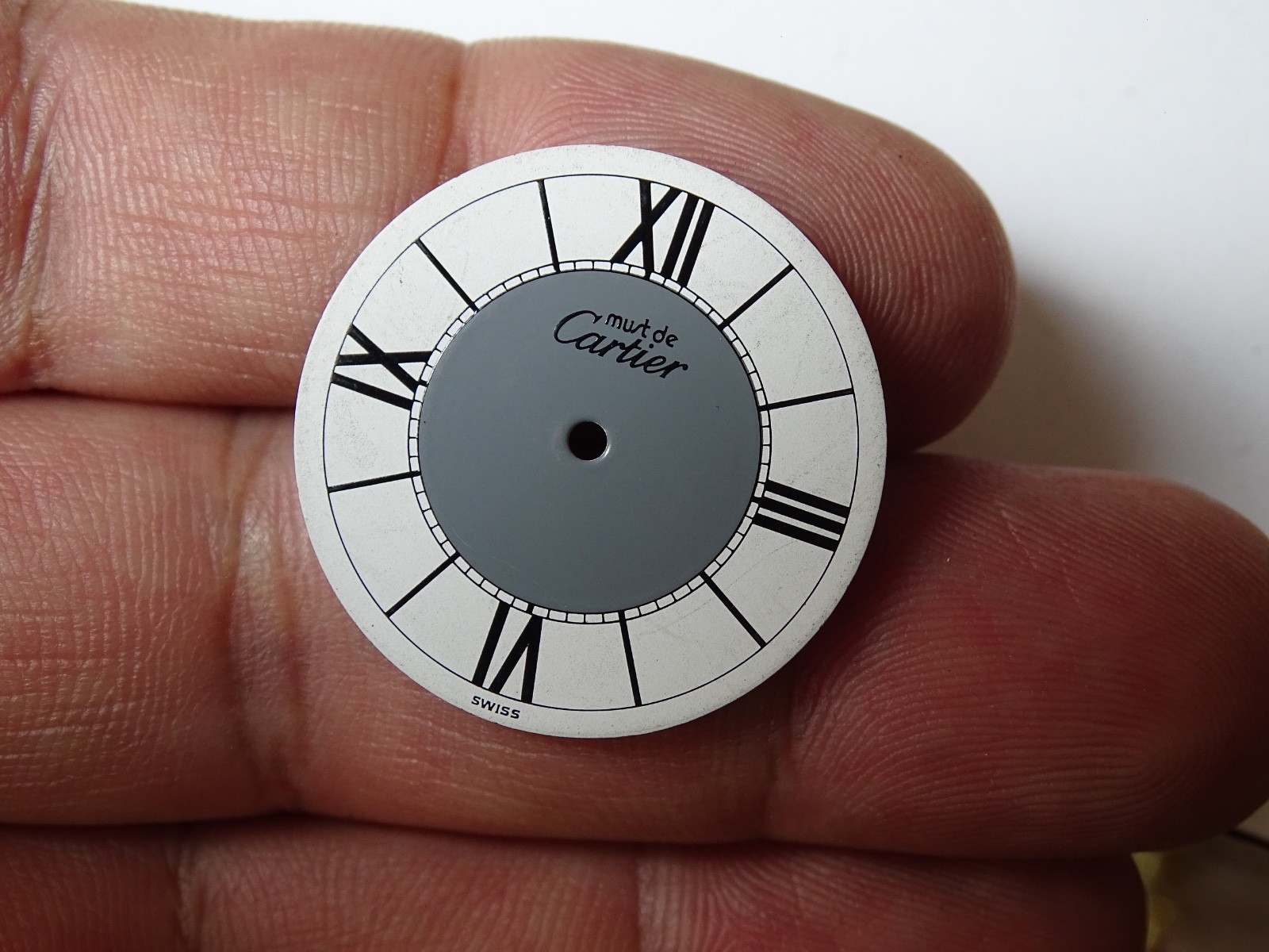 Must de Cartier Vendome Two Tone Dial Quartz Original 26mm