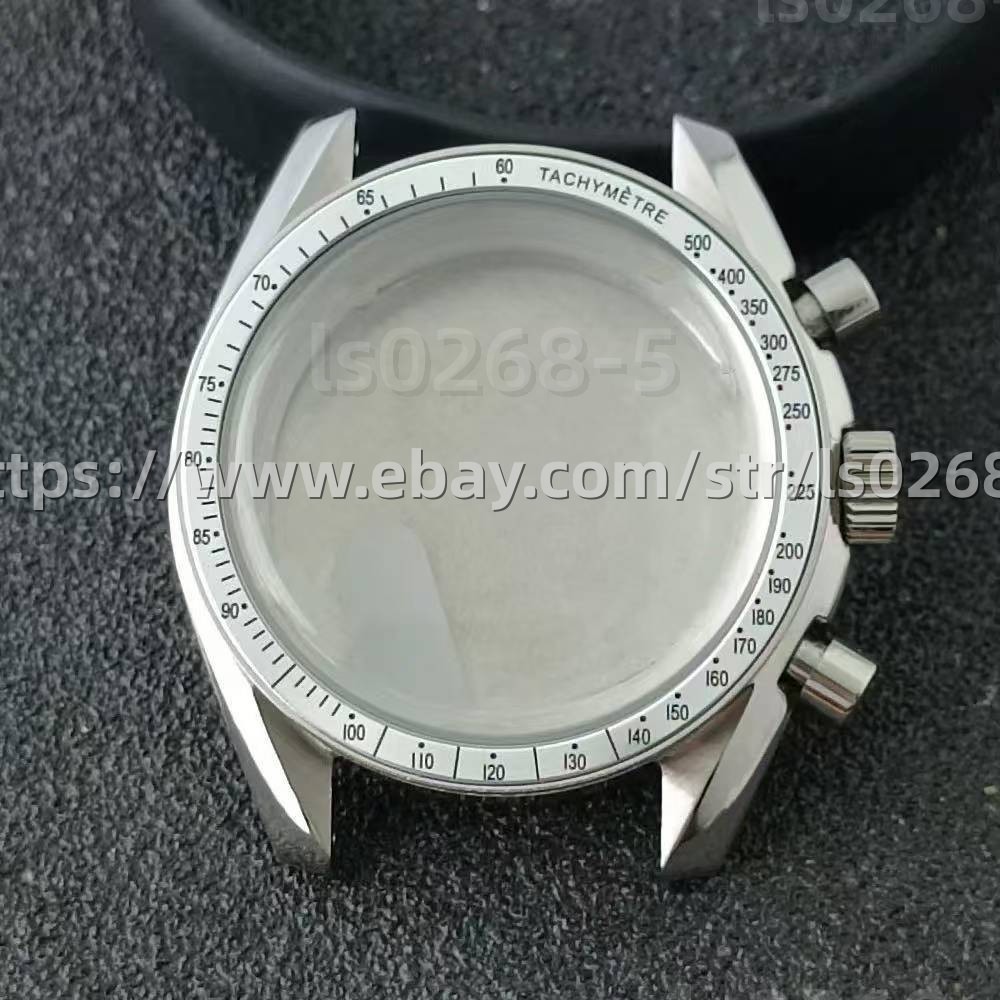 40mm VK63 Watch Case Stainless Steel Fit Quartz Movement