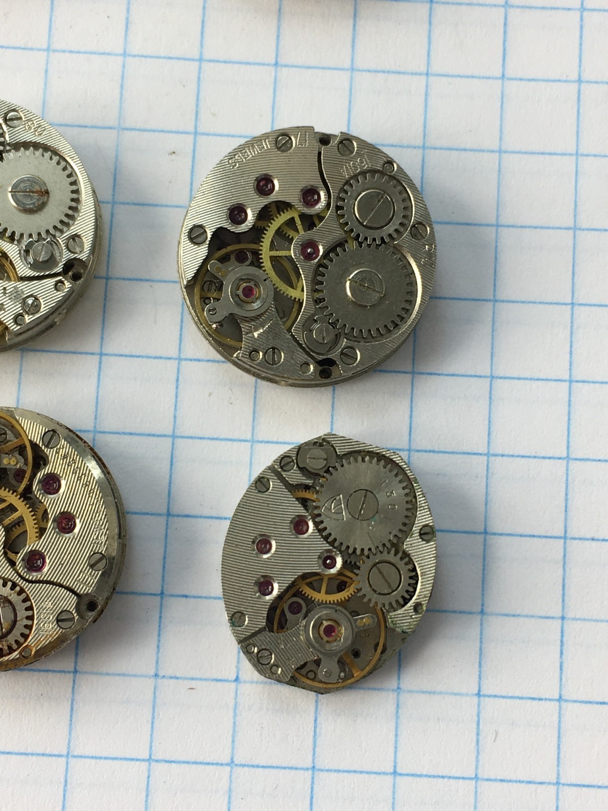 MOVEMENTS (20pcs) FOR Women’s WRIST WATCH Chaika Vintage USSR for parts