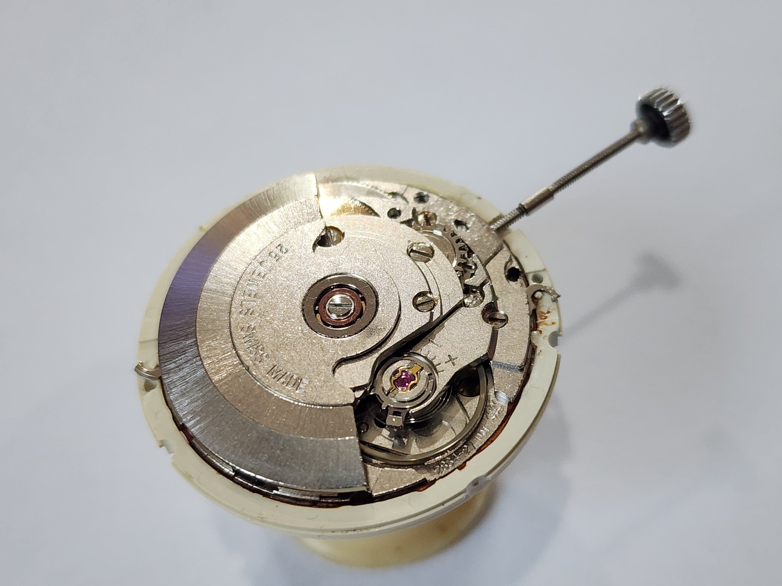 Used Eta 2834-2 2834/2 Complete Movement Day-date Swiss Made Automatic Original.