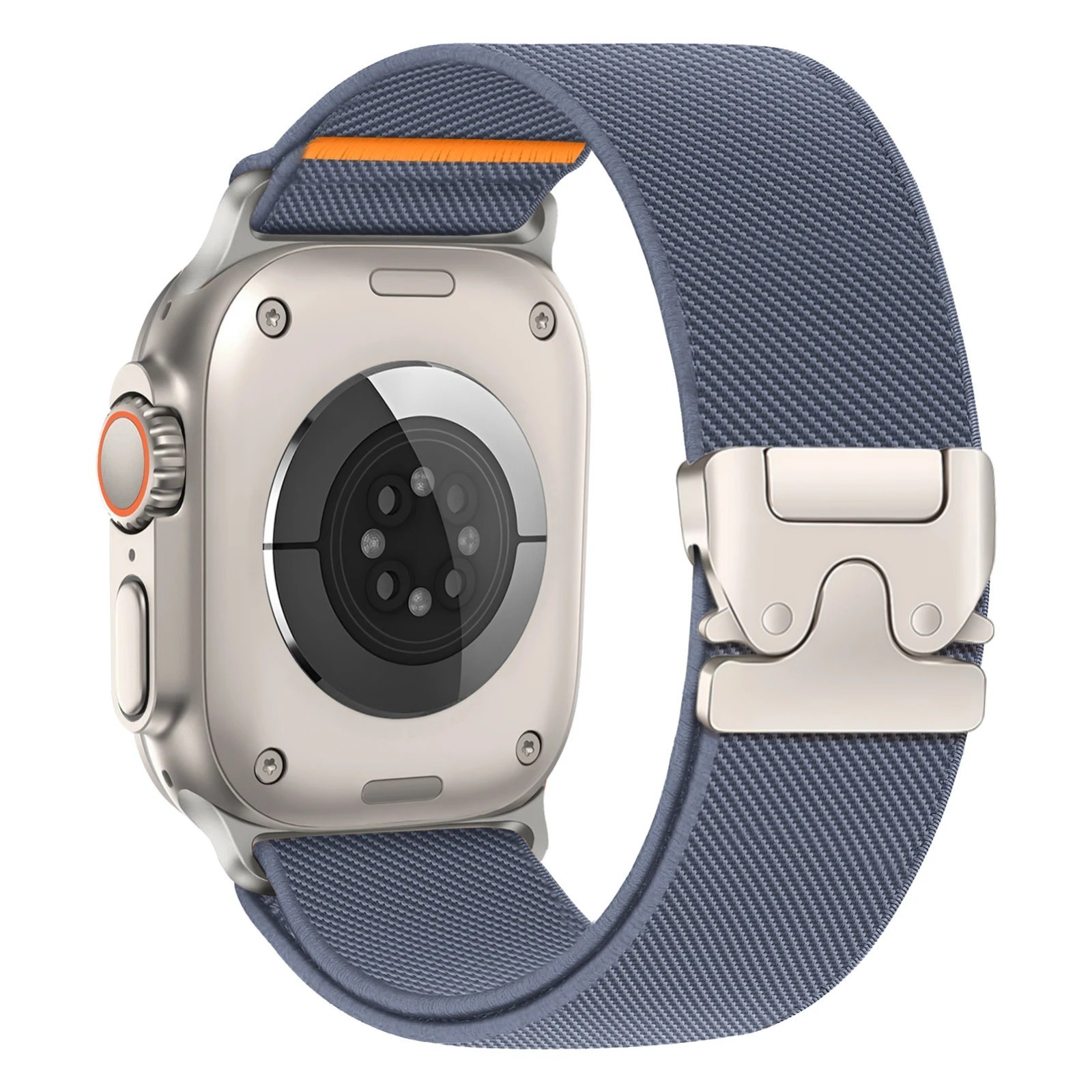 Nylon Strap For Apple Watch Ultra 2 Band 49mm Elastic Bracelet iWatch 10-1 SE