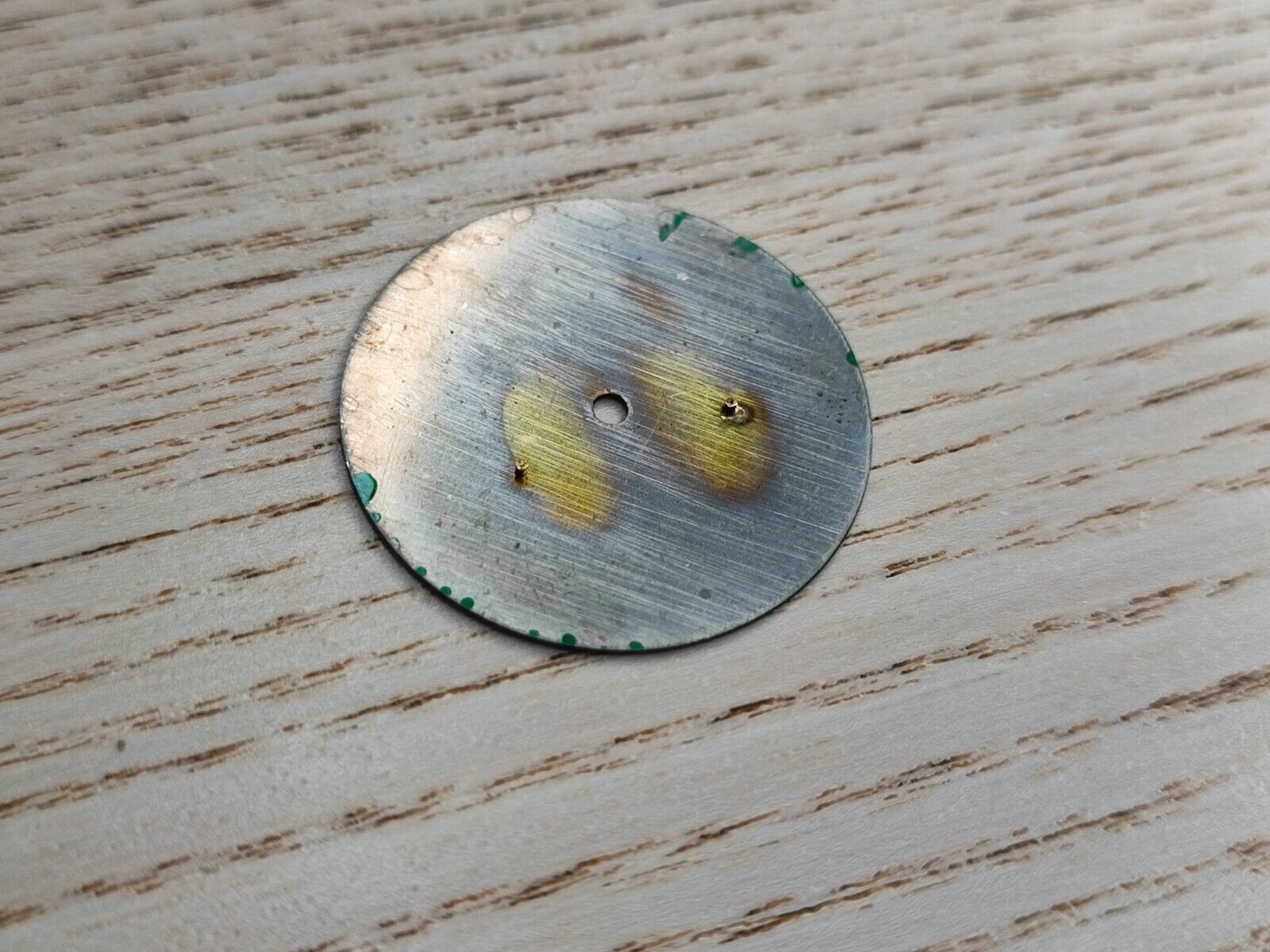 Watch Dial green 27.5mm Round 762 x2 dials