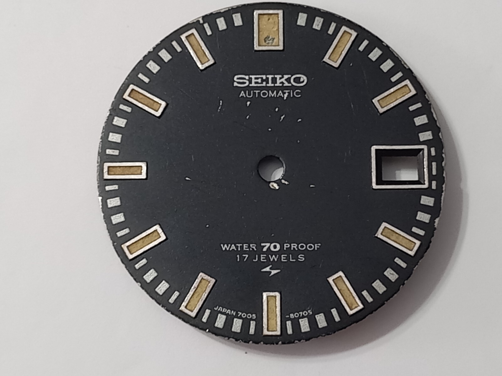 Authentic SEIKO 7005 / 8050 8052 DIAL Poor Man’s 62MAS 70M Proof – For Parts