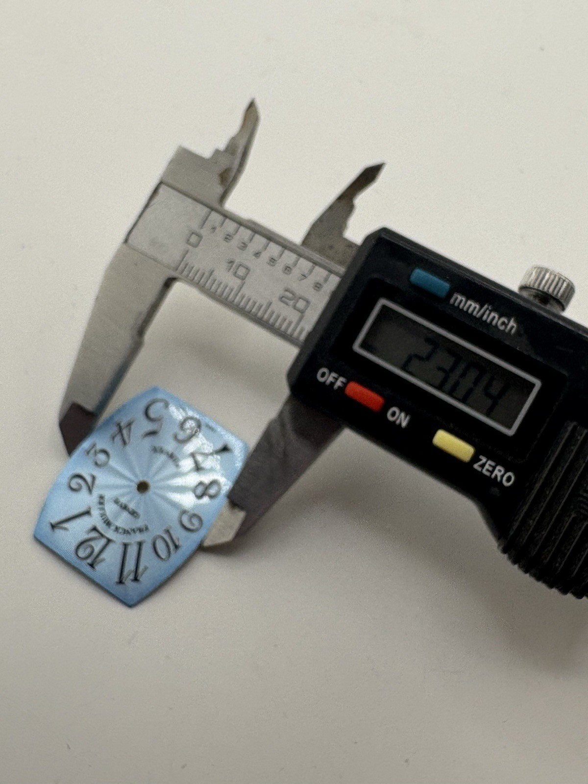 Franck Muller Cintree Curvex 1752QZ Light Blue Dial