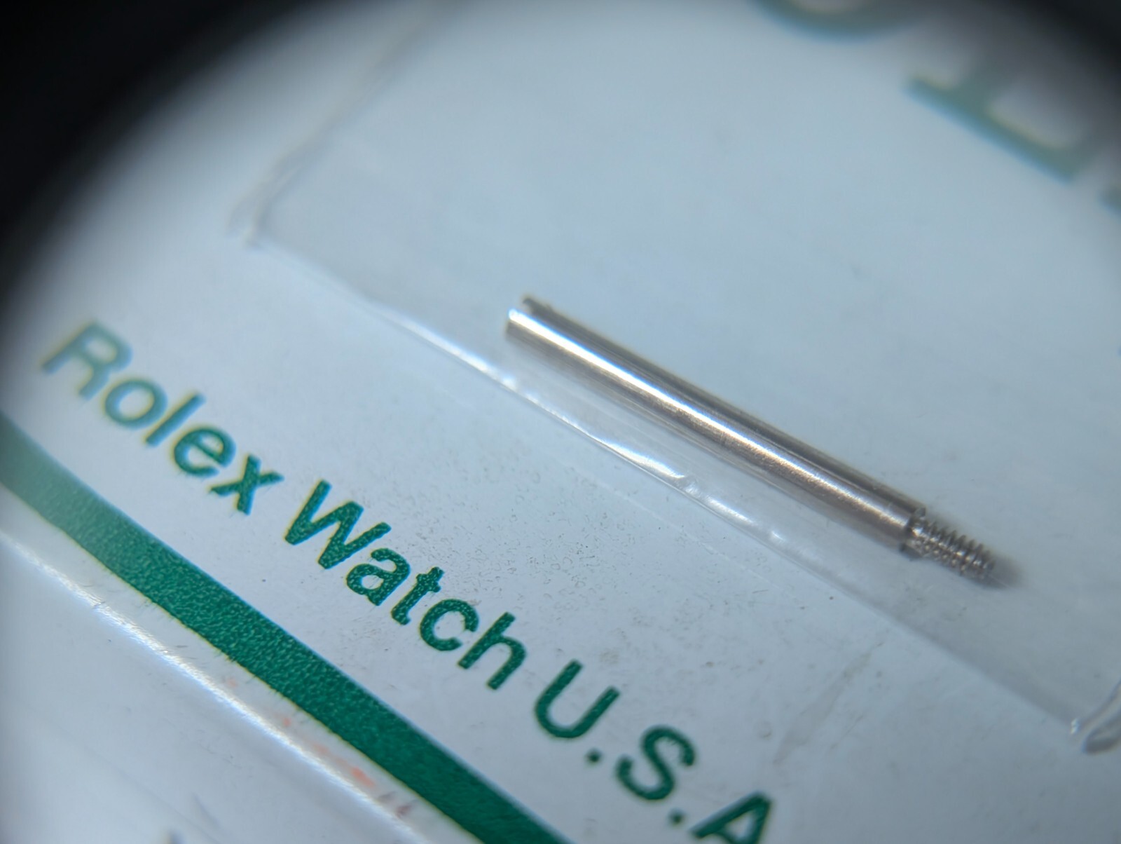 Rolex Screw Pin – Screw Bar -14.4mm L, 1.45mm THICK, Thread Size 0.90mm thick. F