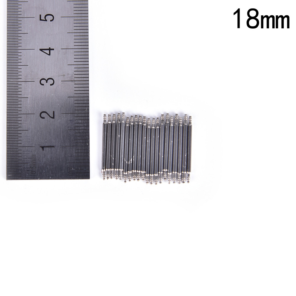 20PCS Stainless Steel Spring Bar Pins Link For Watch Band Strap Size 8-22m ao-UU